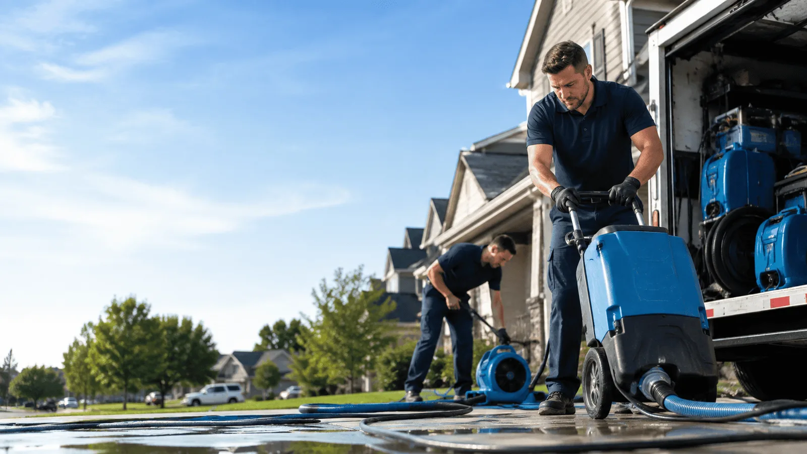 Dehumidification being performed in Steelville, MO